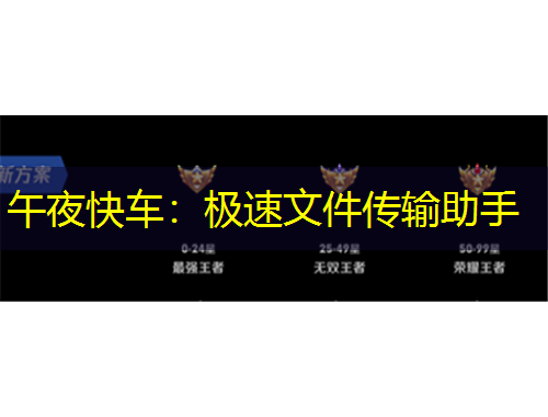 午夜快车：极速文件传输助手
