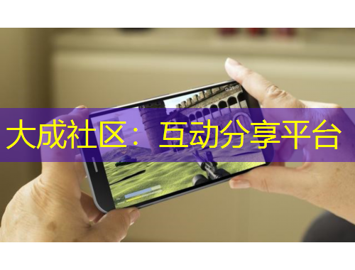 大成社区：互动分享平台