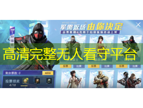 高清完整无人看守平台
